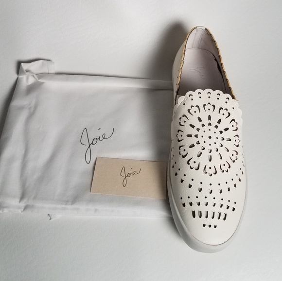 Joie Cream Slip-on Loafers - Picture 3 of 8